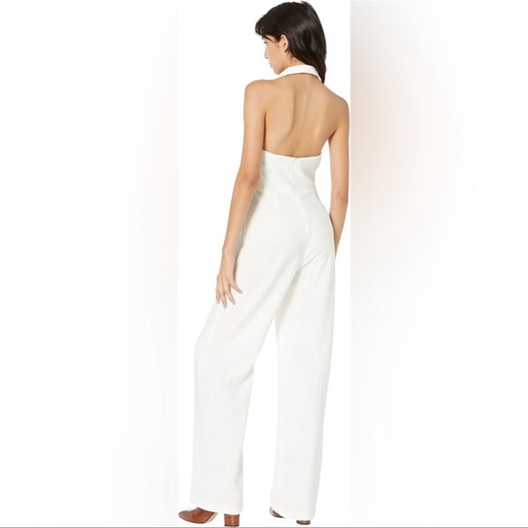 Mango White Caion One Piece Suit Style Jumpsuit - Picture 3 of 4